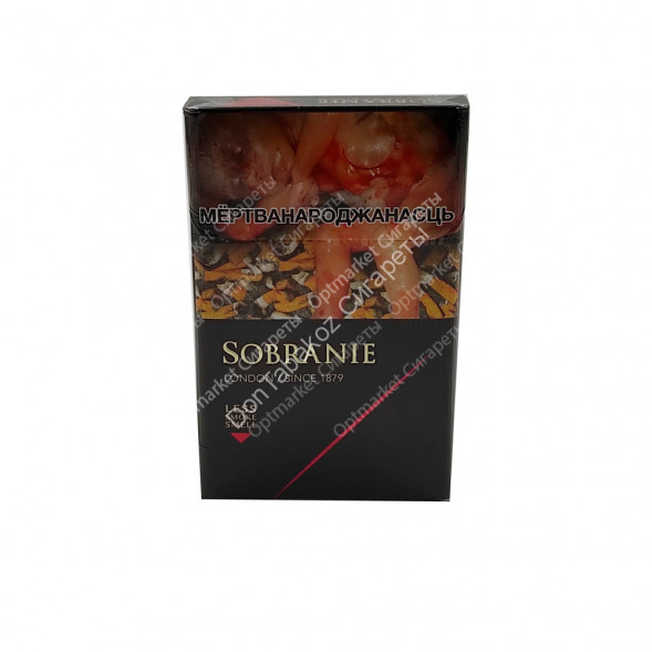 Сигареты Sobranie Black Super Slims оптом 