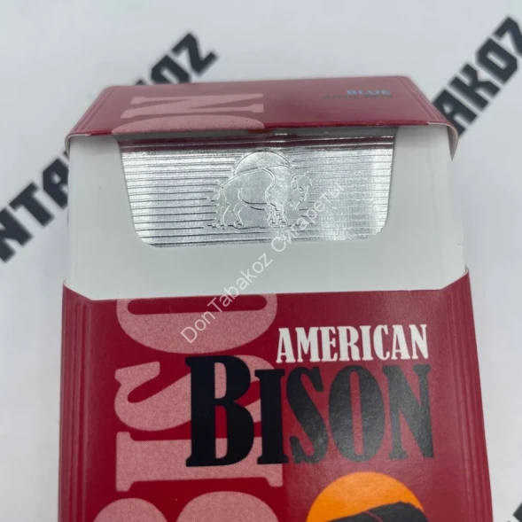 Сигареты American Bison Blue King Box Микс 