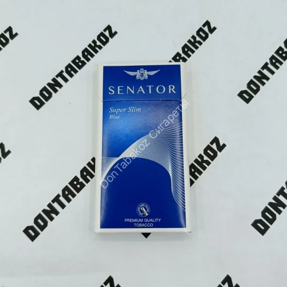 Сигареты Senator SuperSlim Blue (Сенатор Суперслим Блю) микс 