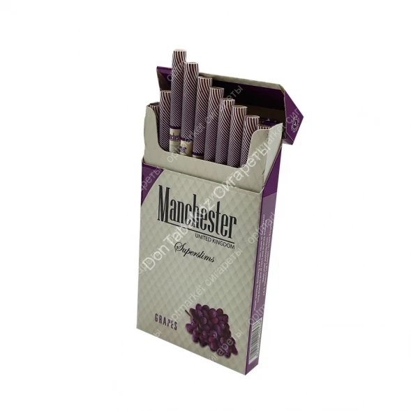 Сигареты Manchester (Манчестер) Grapes Superslims МИКС 