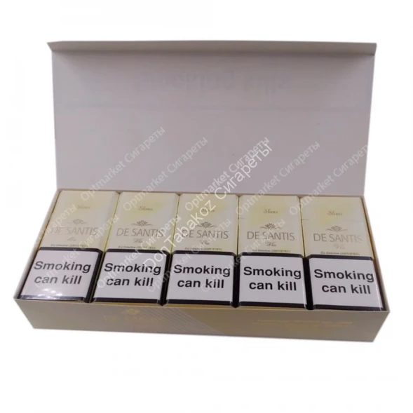 Сигареты DE SANTIS White Slims оптом 