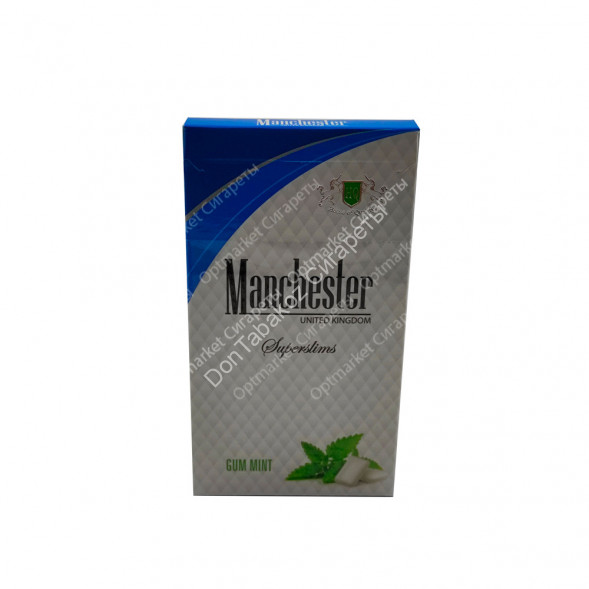 Сигареты Manchester (Манчестер) Gum Mint Superslims МИКС 