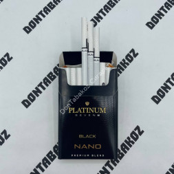 Сигареты Платинум Севен (Platinum Seven) Black Nano Микс