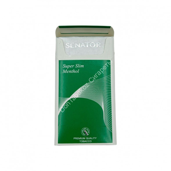 Сигареты Senator Superslim Menthol (Сенатор Суперслим Ментол) микс 