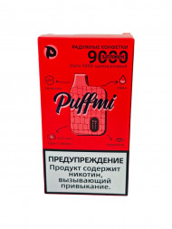 Электронная сигарета Puffmi Dura 9000 Радужные конфетки 20мг ОПТОМ