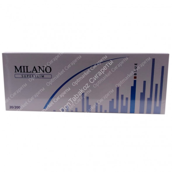 Сигареты Милано (Milano) SuperSlims Blue оптом 