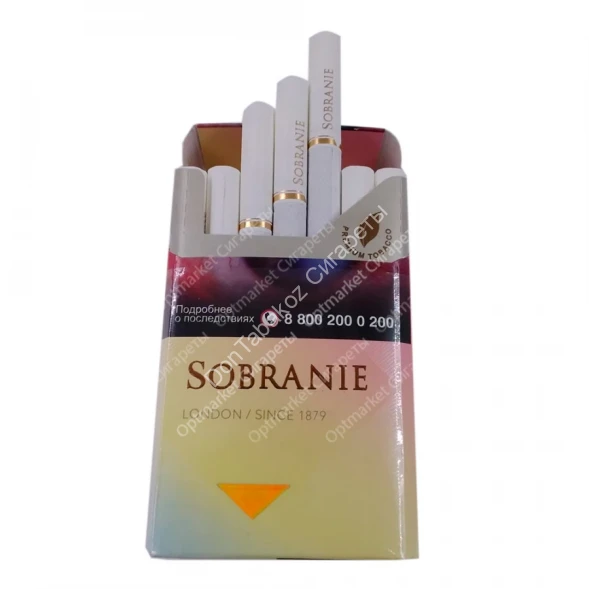 Сигареты Sobranie Gold King Size МИКС 