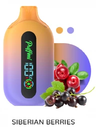 Электронная сигарета Puffmi Pure сибирские ягоды 12000 затяжек 20мг (2%) оптом