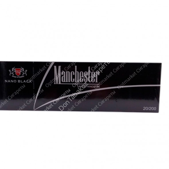 Сигареты Manchester (Манчестер) Nano Black оптом 