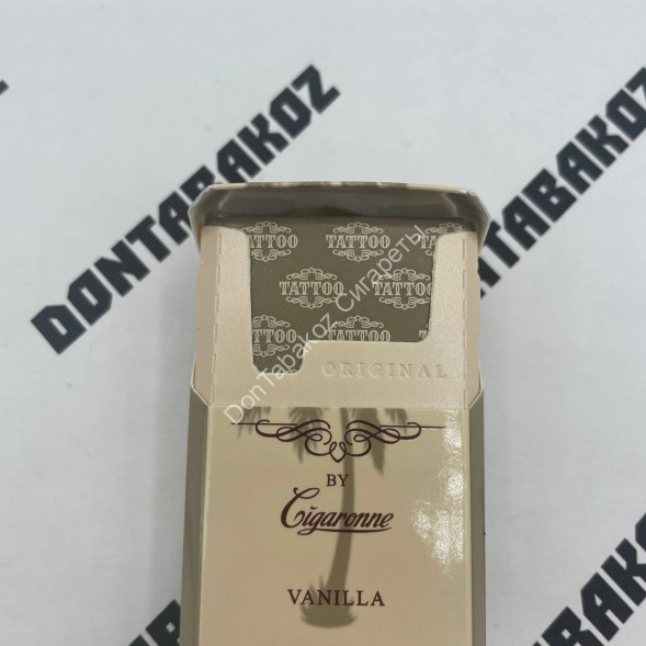 Сигареты TATTOO by Cigaronne Vanilla Slim Оптом 
