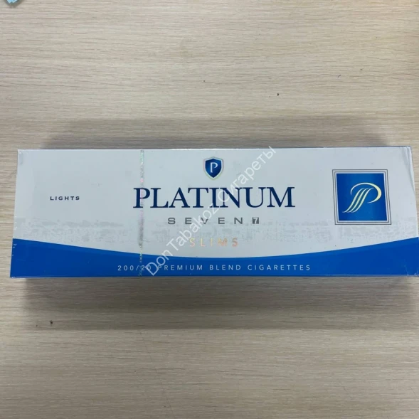 Сигареты Платинум Севен (Platinum Seven) Special Lights Slims Оптом 