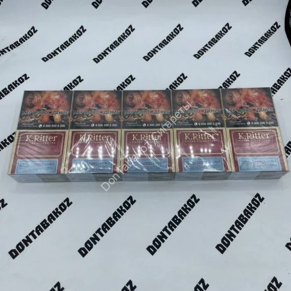 Сигареты K.Ritter Cherry Flavour Super Slim Микс 