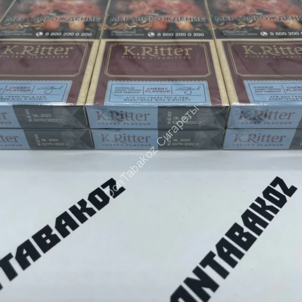 Сигареты K.Ritter Cherry Flavour Super Slim Микс 