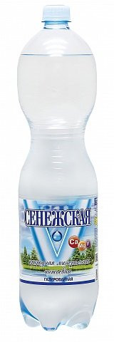 Вода минеральная Сенежская газированная 1,5 л оптом 