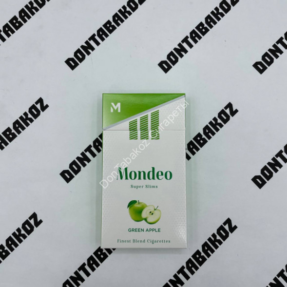 Сигареты Mondeo Green Apple SuperSlims Оптом 