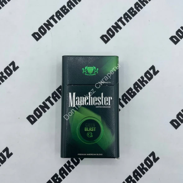 Сигареты Manchester (Манчестер) Green Blast Оптом 
